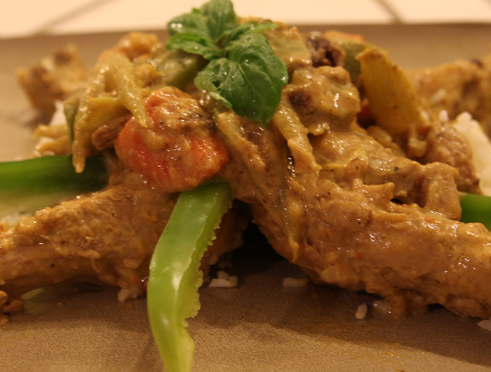 pretty doll rock blog, culinay cutie, chicken curry